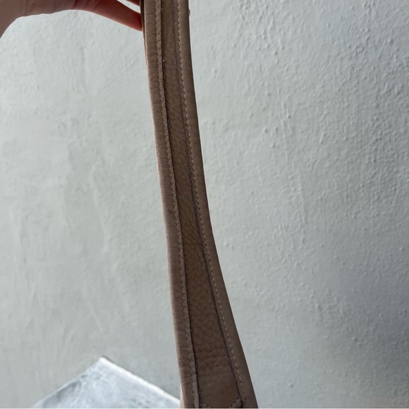 Vintage Coach Nubuc Ergo Mini Zip Sand Shoulder Bag 4396 - Picture 13 of 15